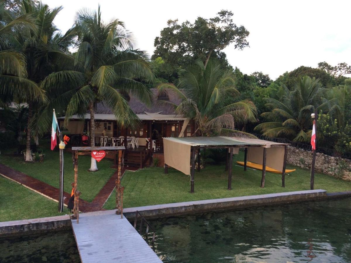Coras Place Bacalar Lagoon Front Экстерьер фото