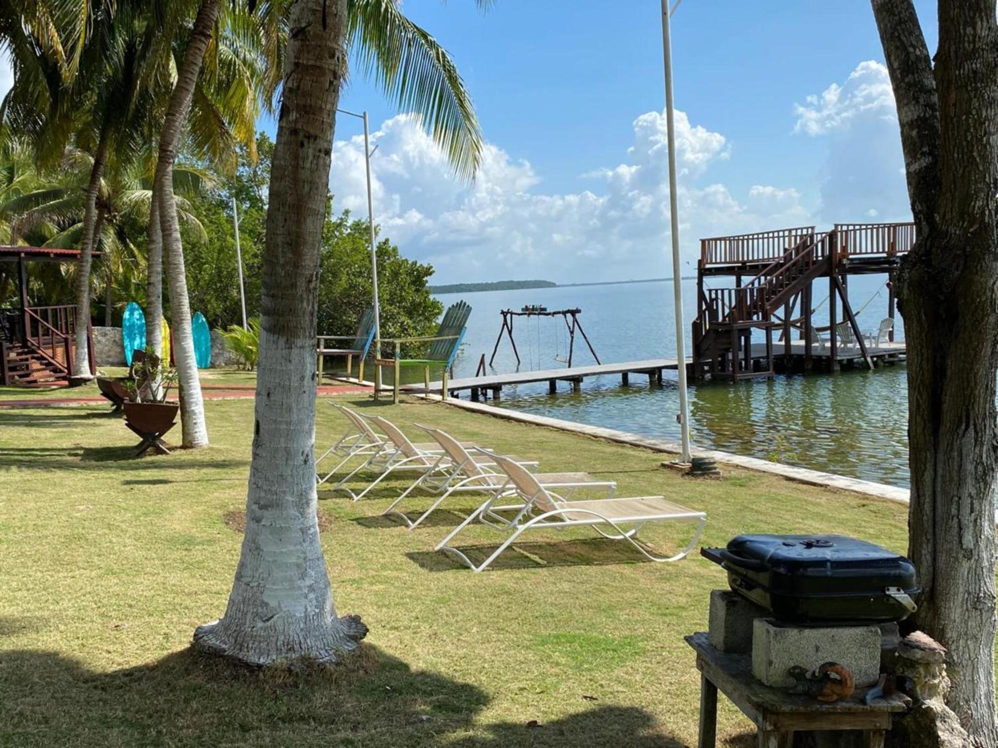 Coras Place Bacalar Lagoon Front Экстерьер фото